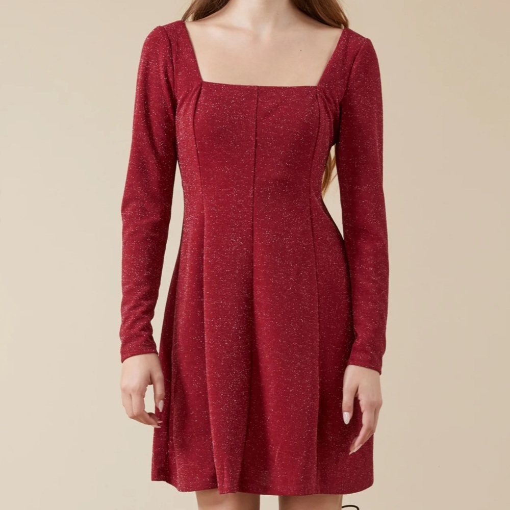 LUX SHIMMER MINI DRESS